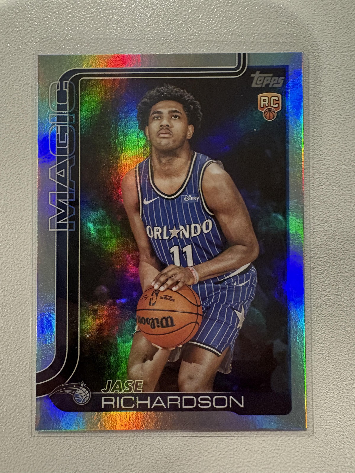Jase Richardson 2025-26 Topps #225 Holo Foil IN1