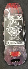 Butchered At Birth Creature x Cannibal Corpse EXPLICIT Censored Skateboard Deck