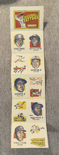 1971 TOPPS BASEBALL TATTOOS SHEET NO. 11 2 - JOHNNY BENCH FRANK ROBINSON NICE!!