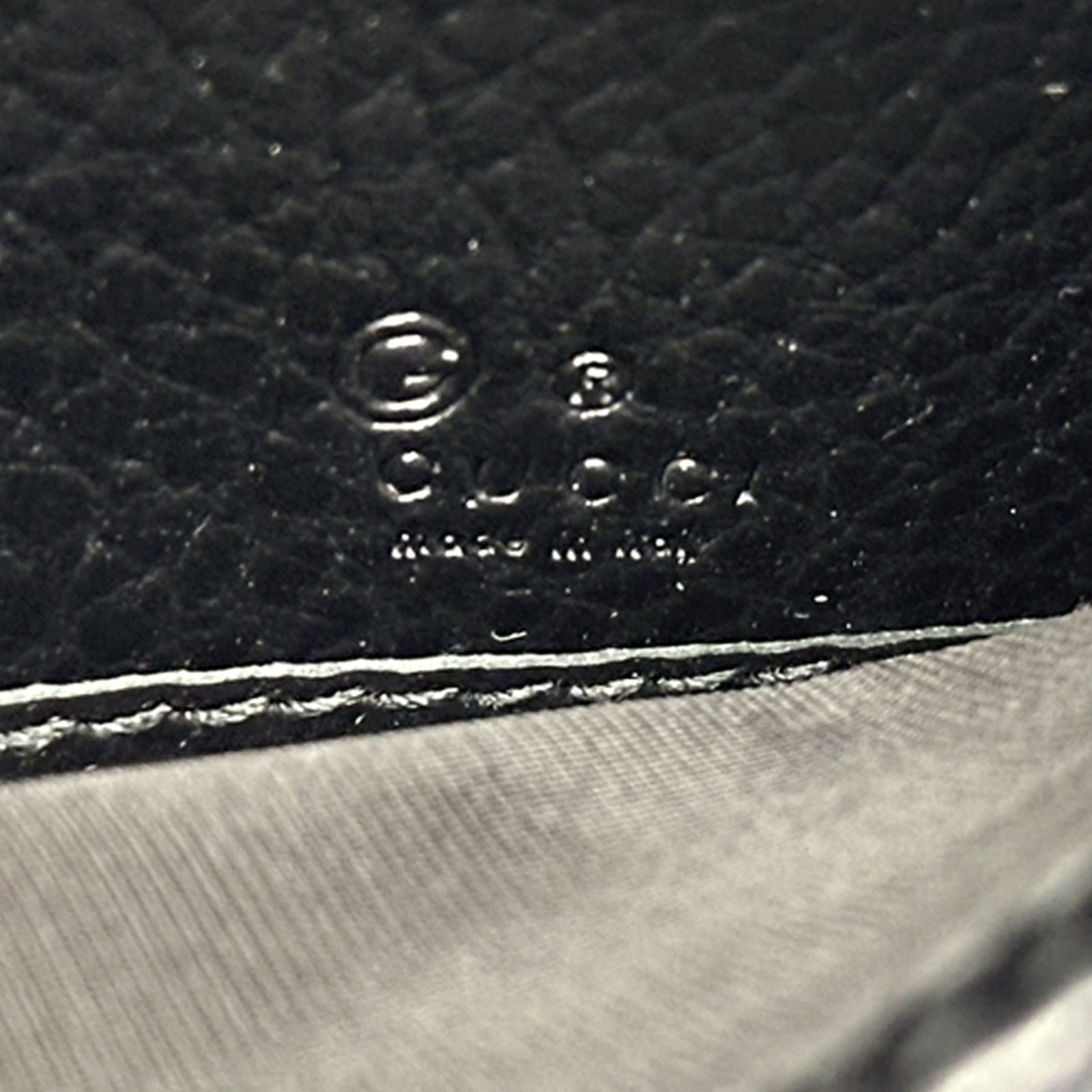 Gucci Women's Interlocking Long Wallet in Black Leather (615524) GZl1ffkw thumbnail 5