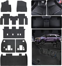 Floor Mats for 2022-2024 2025 KIA Carnival 8 Seats Non Hybrid ,TPE All Weather