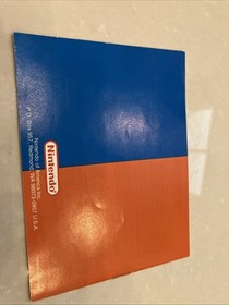 Short Order/Eggsplode NES Box Game and Manual!!  Authentic!  Nintendo