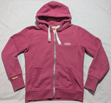 Superdry Orange Label in Paradise Pink - Women Large Hoodie