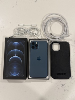 Apple iPhone 12 Pro 128GB Pacific Blue Factory Unlocked w/ EXTRAS - Works Great