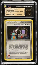 Pokemon Surprise! Time Machine EX Team Rocket Returns Reverse Holo #91 PSA 10 on eBay