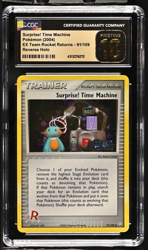 Surprise! Time Machine graded PSA 10 for sale on eBay