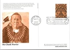 Dr Jim Stamps Fdc Pre Stamped Card Ho-Chunk Bag Fleetwood Cachet