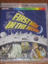 FIRST MEN IN THE MOON (1964) (Blu-Ray) INDICATOR - RAY HARRYHAUSEN - BRAND NEW!!
