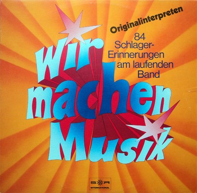 Various, Wir Machen Musik (84 Schlagererinnerungen Am Laufenden Band), (3xLP, Co