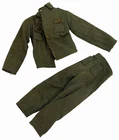 TAGGED Vintage Marx All American Fighter Stony Smith Buddy Charlie Uniform Green