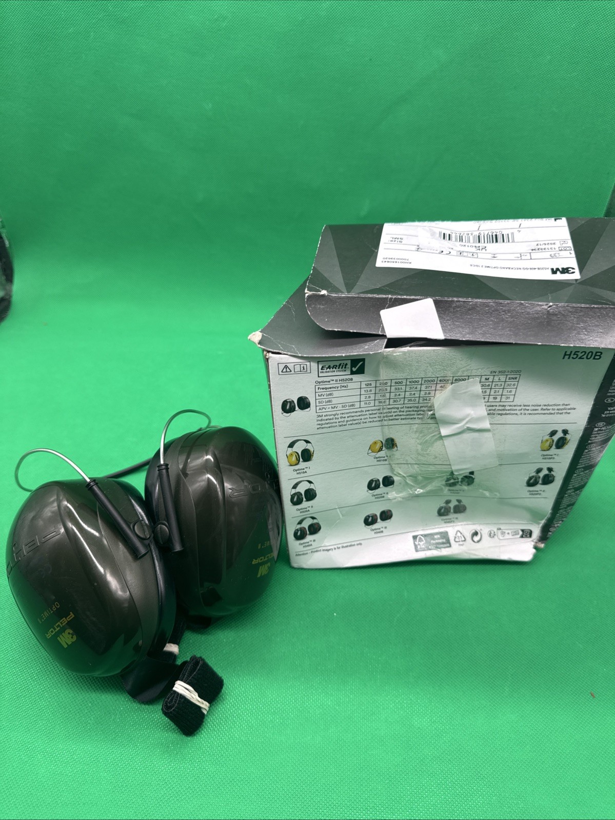 3M Ear Defender PELTOR Optime II H520B Neckband ‼️SEE DETAILS