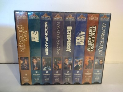 The James Bond 007 Collectors Set   Volume 2  VHS  Brand New Sealed