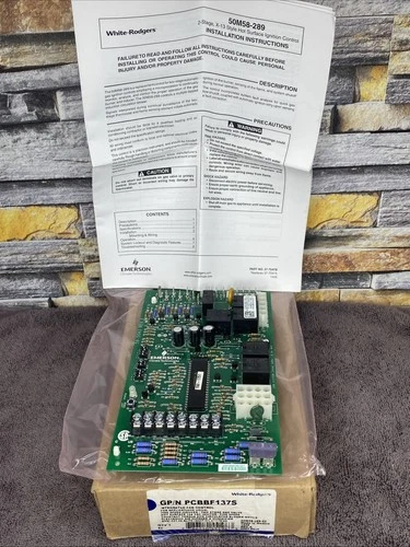 White Rodgers PCBBF137S Goodman Replacement Furnace Control Board New Old Stock