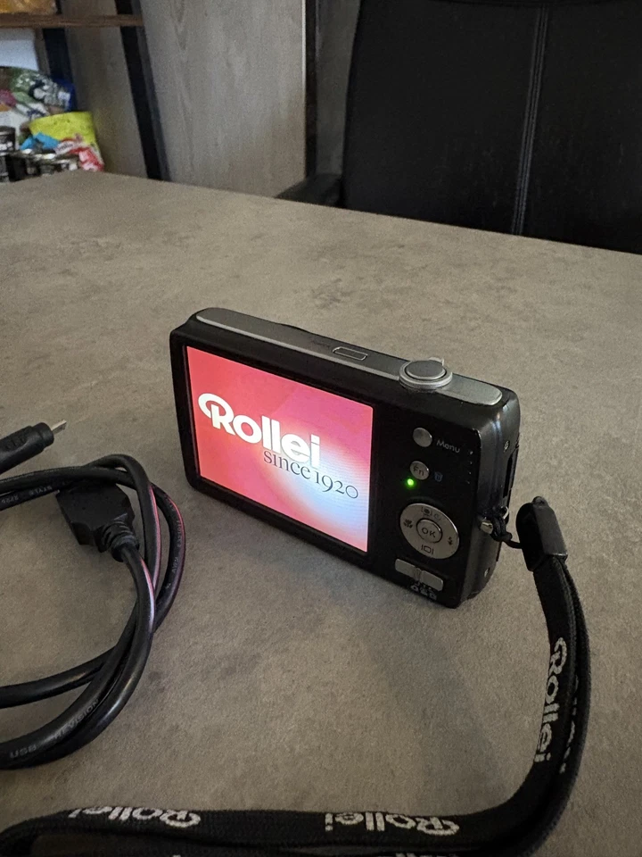 Rollei Compactline 360 Digitalkamera – 14 MP – HD Video – mit Zubehörpaket - Bild 2 von 4