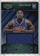 2015-16 Panini Gala Primetime Rookie Memorabilia /60 Jahlil Okafor #25 RC 1f8v