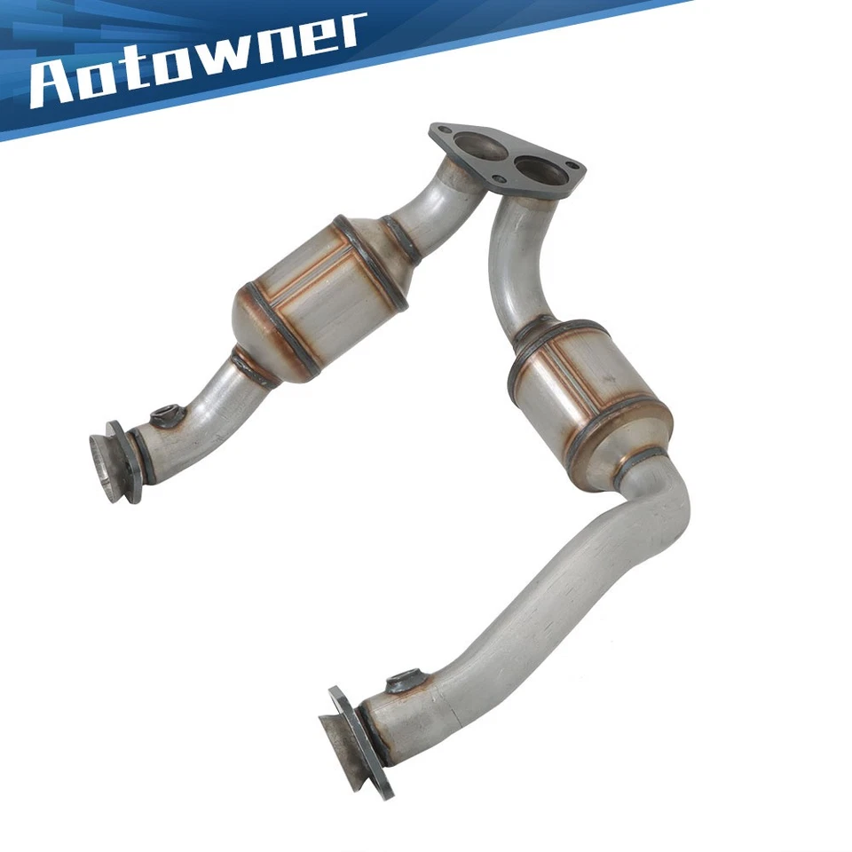 Tubo conversor catalítico dianteiro Y para Ford Ranger XL XLT 3.0L 4.0L 1998 1999 2000 - Imagem 4 de 4