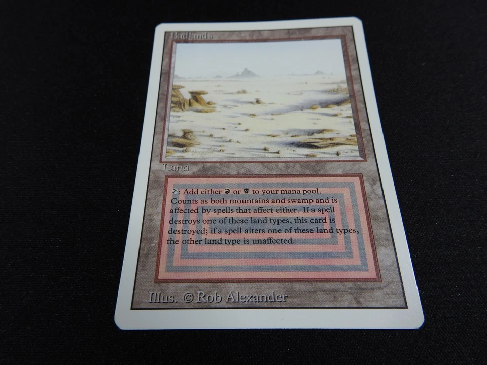 Badlands LP [Revised Edition] Mtg Magic Free Tracking! - Image 3 of 4