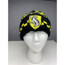 Harry Potter Hufflepuff Beanie Adults One Size Fits Most Badger Emblem Yellow