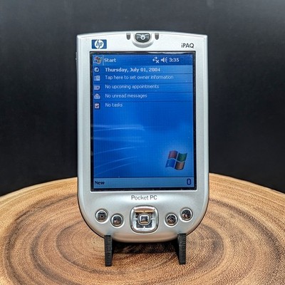 HP iPAQ H4155 Win Mobile 2003 Pocket PC PDA 64MB  400MHz Processor Tested Works