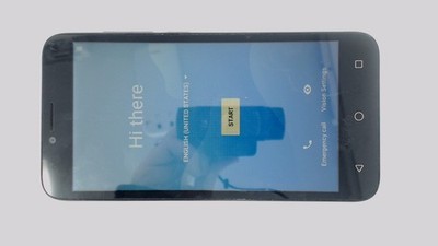 Alcatel Tetra 5041C Cellphone (Black 16GB 2GB) AT&T SCRATCHED