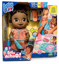 Baby Alive Lulu Achoo African American Intera...