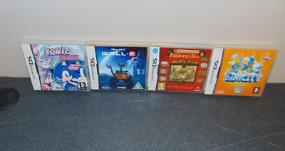 Nintendo DS Spiel Sonic Rush, Wall E, Pandora's Box, Sim City DS - Komplett