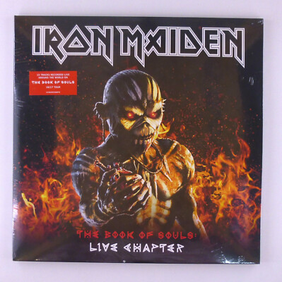 3 x 12'' LP Iron Maiden The Book Of Souls Live Chapter 180g Limited Edition N1501