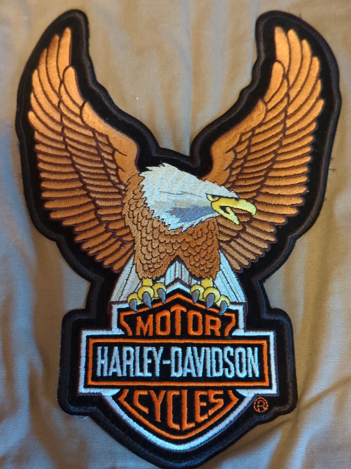 Harley Davidson Eagle Patch Ruff Hewn Button Insu… - image 10