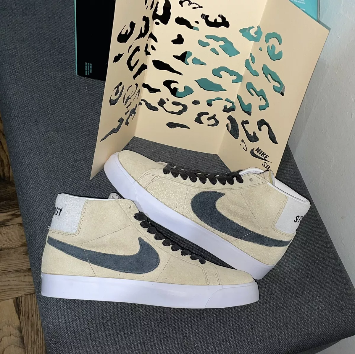 Stussy x nike sb blazer mid sale
