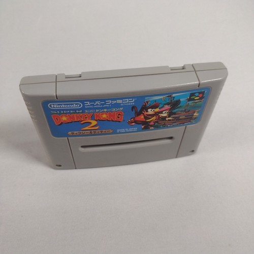 Japanese Super Donkey Kong 2 Country Super Famicom SFC Japan import US Seller - Picture 2 of 4