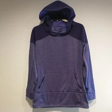 The North Face Mountain Athletics Dynamix Womens Size Large Blue Hoodie Shirt 