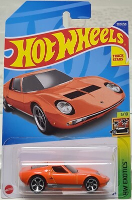 Hot Wheels 2022/202 - HW Exotics 05/10 - '71 Lamborghini Miura SV