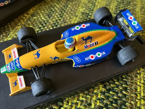 Onyx F1 '91 123/24 Benetton Ford Schumacher/Piquet 1:43 Diecast Race Cars - Picture 4 of 10