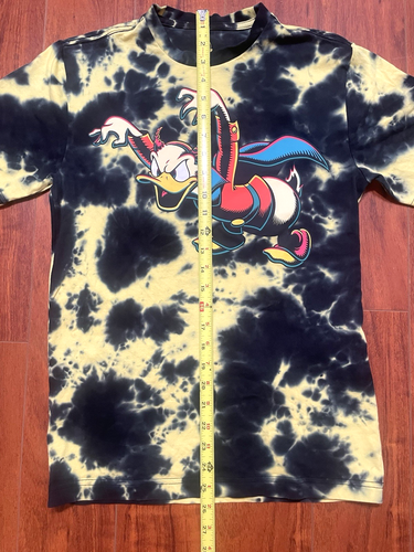 Disney Donald Duck T Shirt Tie Dye Halloween 2023 Size XS 25.5x17 - Picture 5 of 6