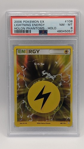 Lightning Energy graded PSA 8 for sale on eBay