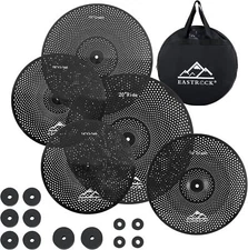 Cymbal Set Low Volume Cymbal Pack Cymbal Set with Cymbal Bag Cymbal Felts 14'Hi-