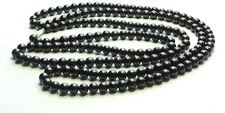 Shungite Bead Bracelet , Necklace -  EMF Protection & Healing