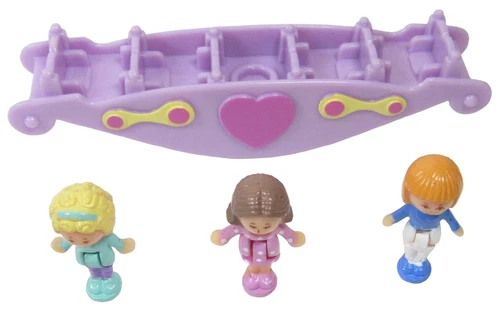 1993 Polly Pocket Vintage Lot Teeter-Totter Pals Bluebird Toys
