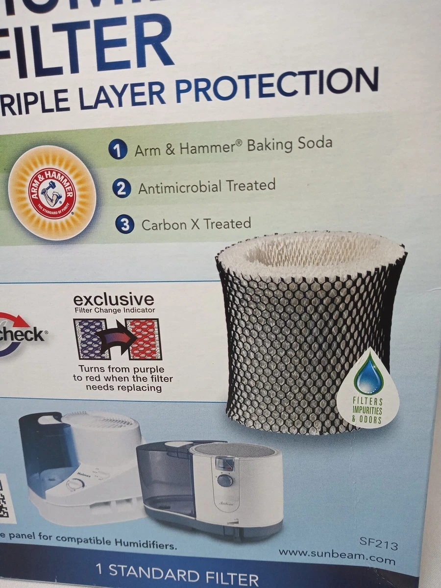 Sunbeam humidifier filter type a deals