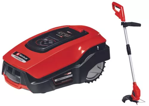 Einhell Mähroboter FREELEXO 1000 BT Kit 1000m2 Trimmer inkl,