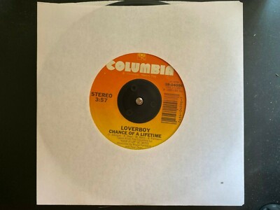 Loverboy - QUEEN OF BROKEN/CHANCE OF A LIFETIME 45 VG+/EX