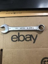 Vintage ACTION 5/8” COMBINATION WRENCH Model 2020A MADE IN USA !