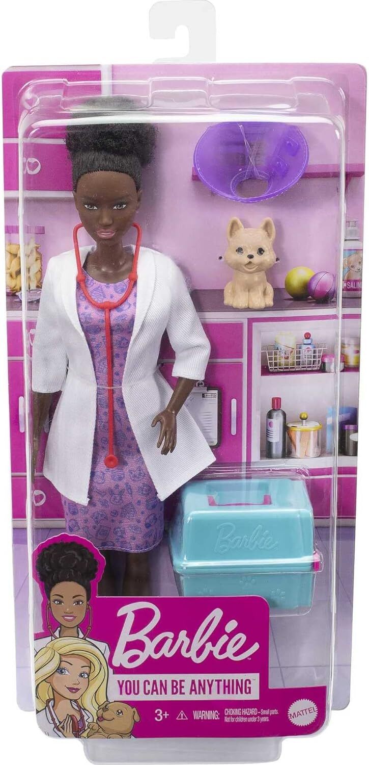 Barbie Career Firefighter Zoologist Veterinaria Astronaut 12" Doll and