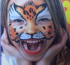 Face Paint Crayons Blue Squid 36 Jumbo 3.25  Safe For Sensitive Skin Halloween