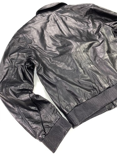 New Hugo Boss Tailored T-Nirol Men`s Leather Jacket-Size EU 48/ US 38R /Size S - Picture 12 of 12