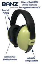 Baby Banz New Mini Earmuffs Green EM011