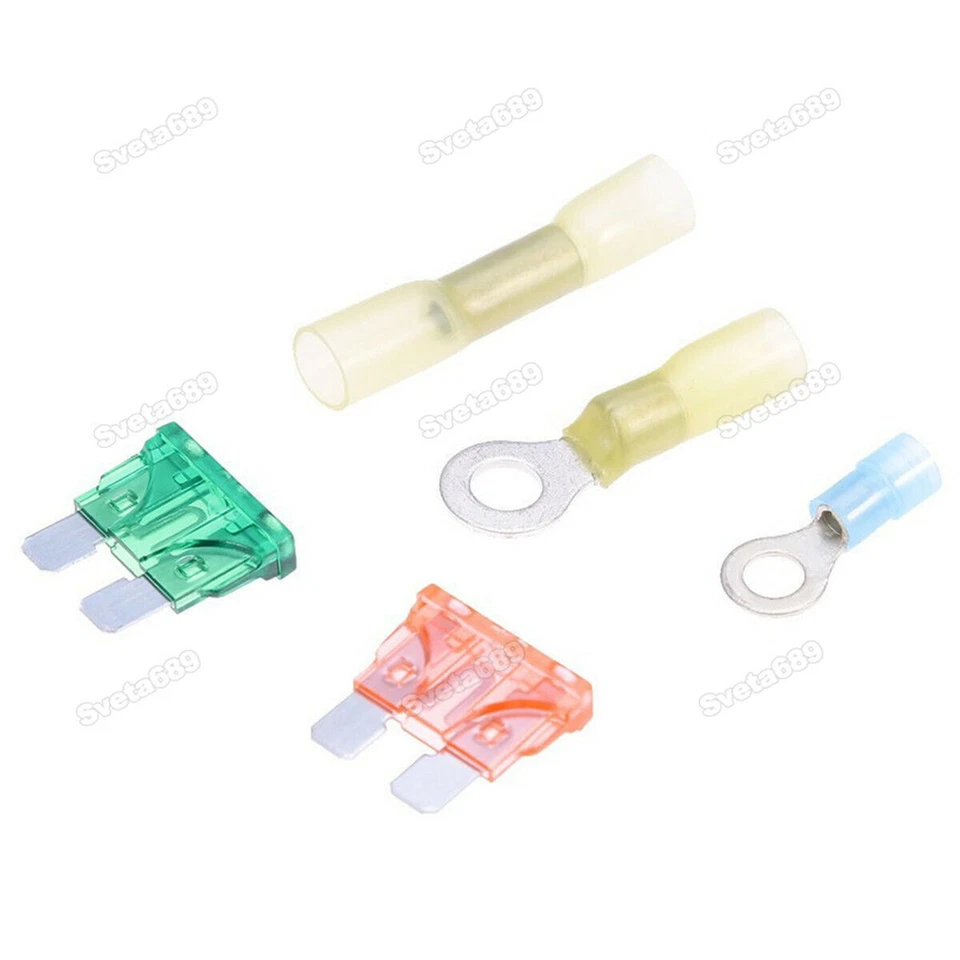 Ventilador de refrigeración de motor eléctrico doble para automóvil OEM arnés de cableado termostato relé 185/165 Foto 2 de 4