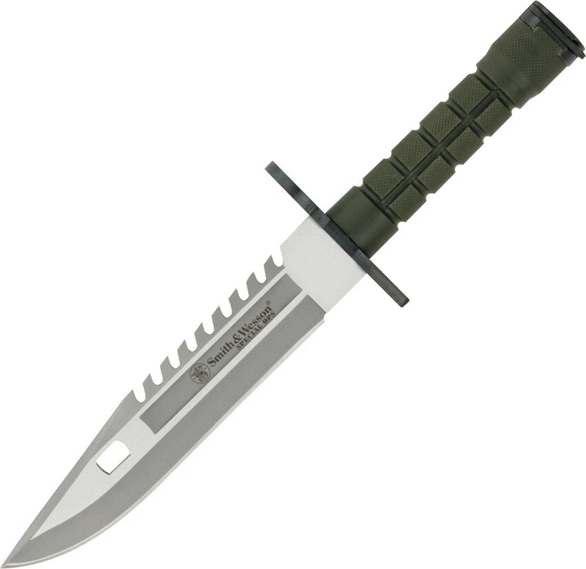 Smith & Wesson Special Ops Fixed Knife 7.75" Stainless Blade Thermoplastic/Steel - Image 2 of 3