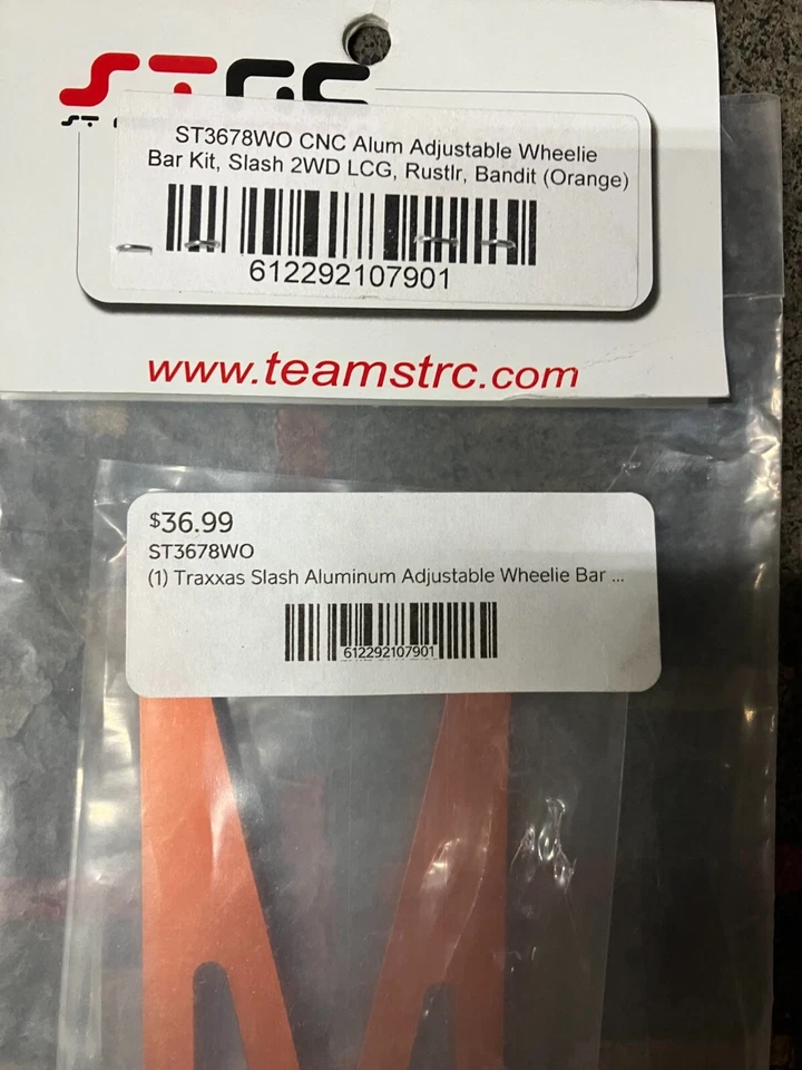 STRC ST3678WO CNC Machined Aluminum Wheelie Bar Kit Slash 2wd - Image 4 of 4