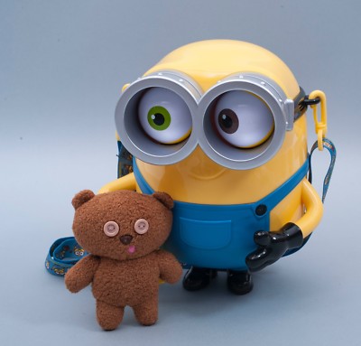 Minion Popcorn Bucket Talking Bob & Tim USJ Universal Studios Japan Limited